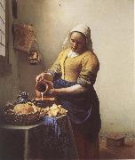 VERMEER VAN DELFT, Jan The Milkmaid oil